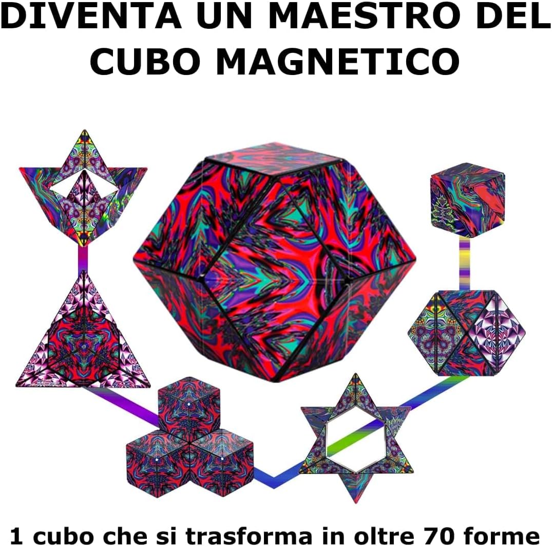 Thumbnail 4 de Shashibo Cubo Antistress Chaos 36 magneti