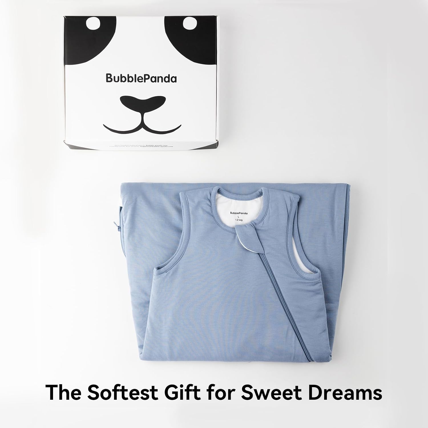 Thumbnail 5 de BubblePanda Bamboo Sleep Sack 6-12 Months, 1.0 Tog — Soft, Breathable Wearable Blanket