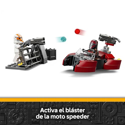 Thumbnail 2 de LEGO Star Wars 75449 Pack de Combate: Asedio de Mandalore | 4 minifiguras y Moto Speeder