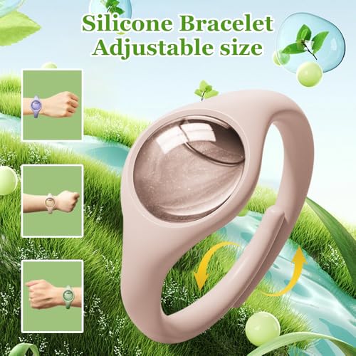 Thumbnail 4 de Horuili pulsera repelente de mosquitos – pack de 4 pulseras de silicona con aceites esenciales