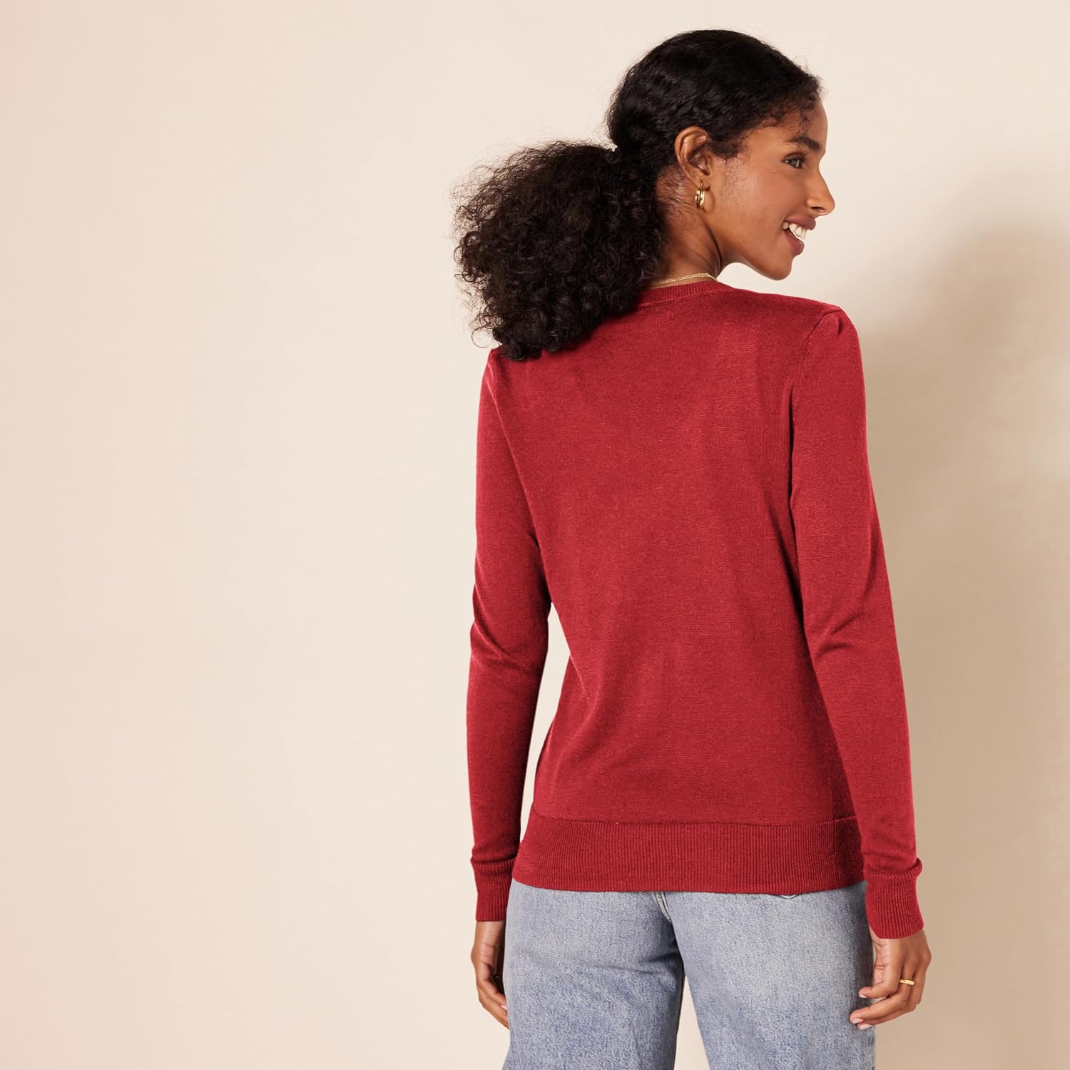 Detalle 2 de Amazon Essentials Leichte Strickjacke