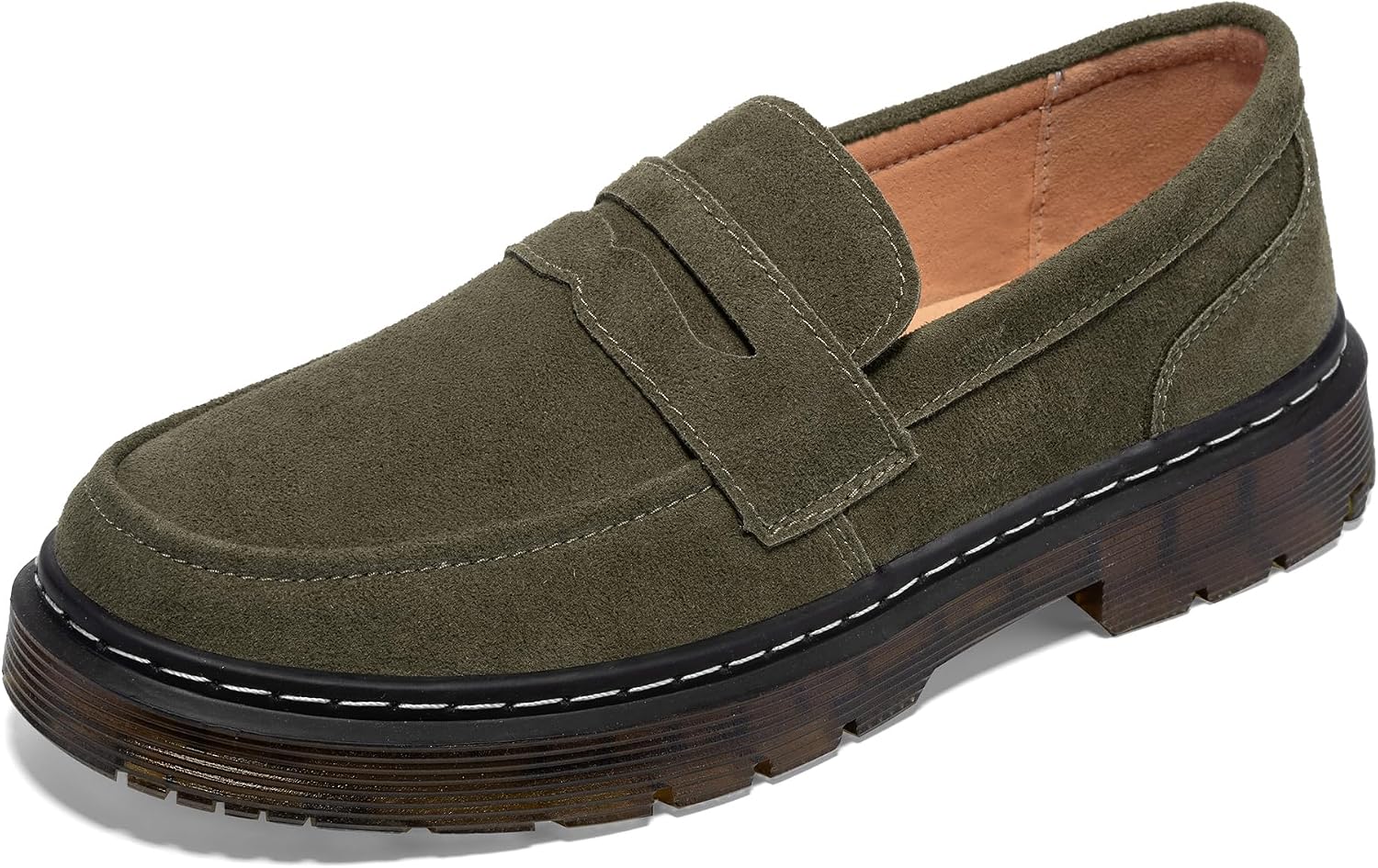 Detalle 1 de SENNYO Suede Penny Loafers 1.0