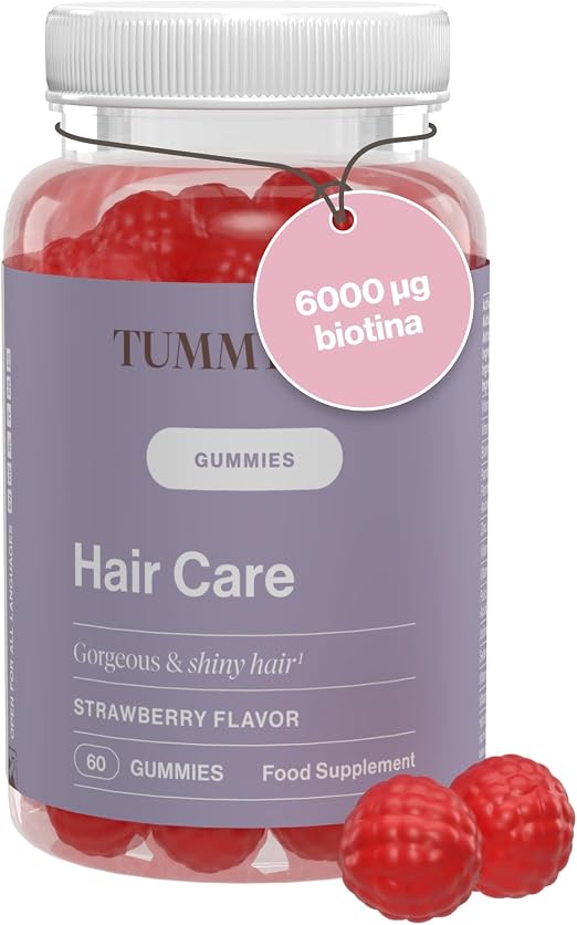 Detalle de Tummy Tox Hair Care Gummies 🌸 Biotina 6000 mcg, 60 días