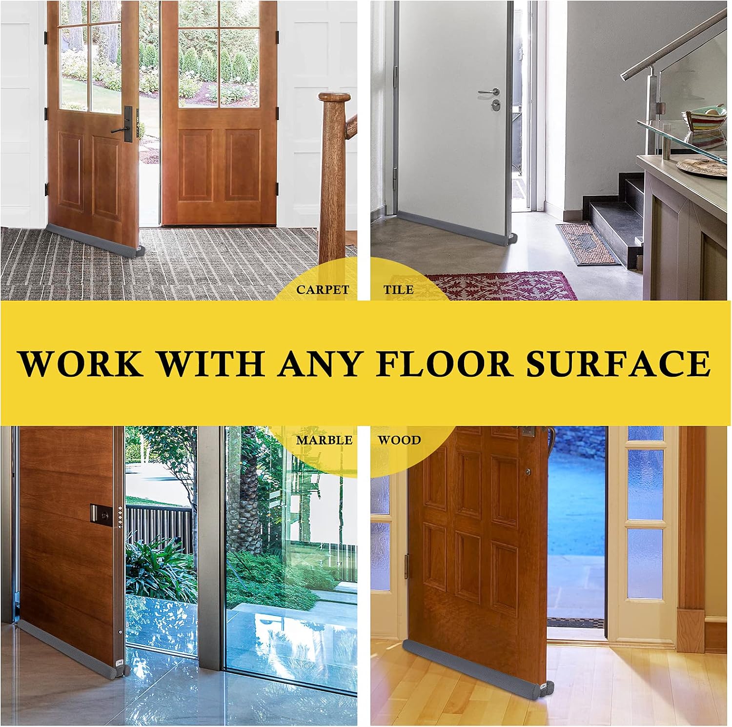 Thumbnail 6 de fowong 88 cm under door draught excluder ๐