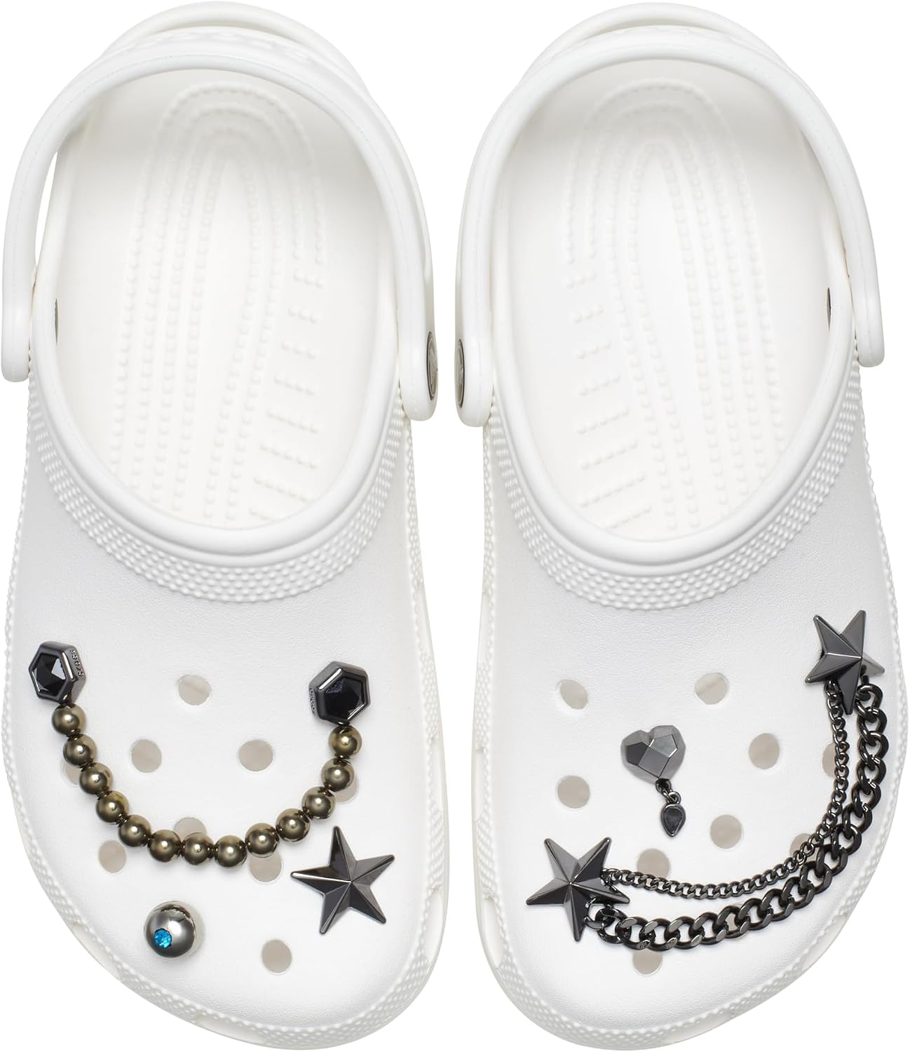 Thumbnail 2 de Crocs Punk Gunmetal 5 Pack Breloques Multicolore