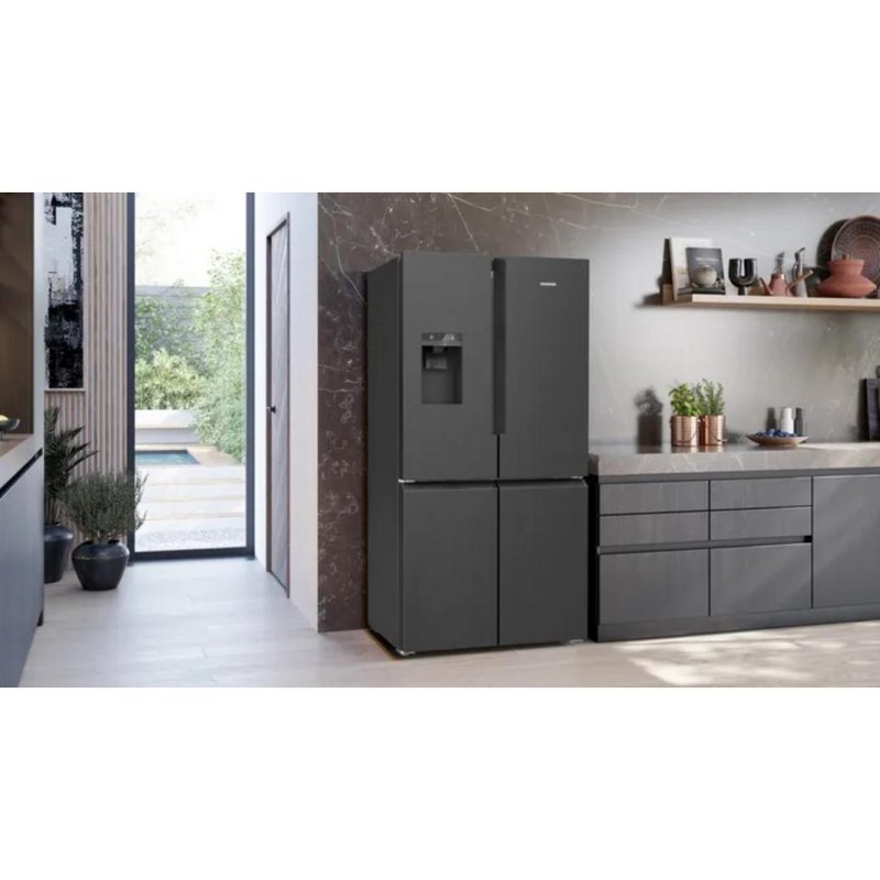 Detalle 2 de Siemens iQ500 KF96DAXEA frigorífico americano No Frost WiFi 183 cm y 574 L