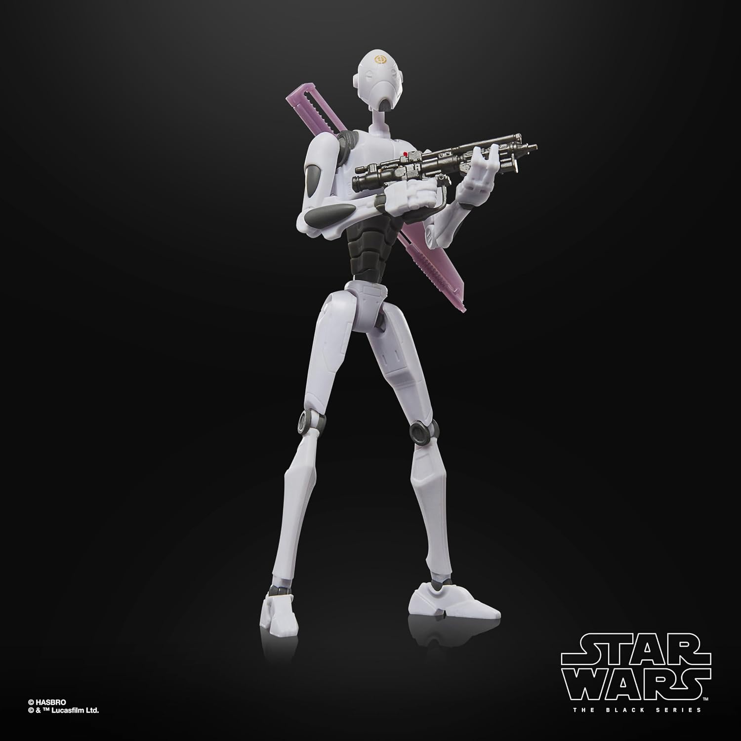 Detalle 2 de Star Wars The Black Series: żołnierz ARC i droid komandos, figurki 15 cm