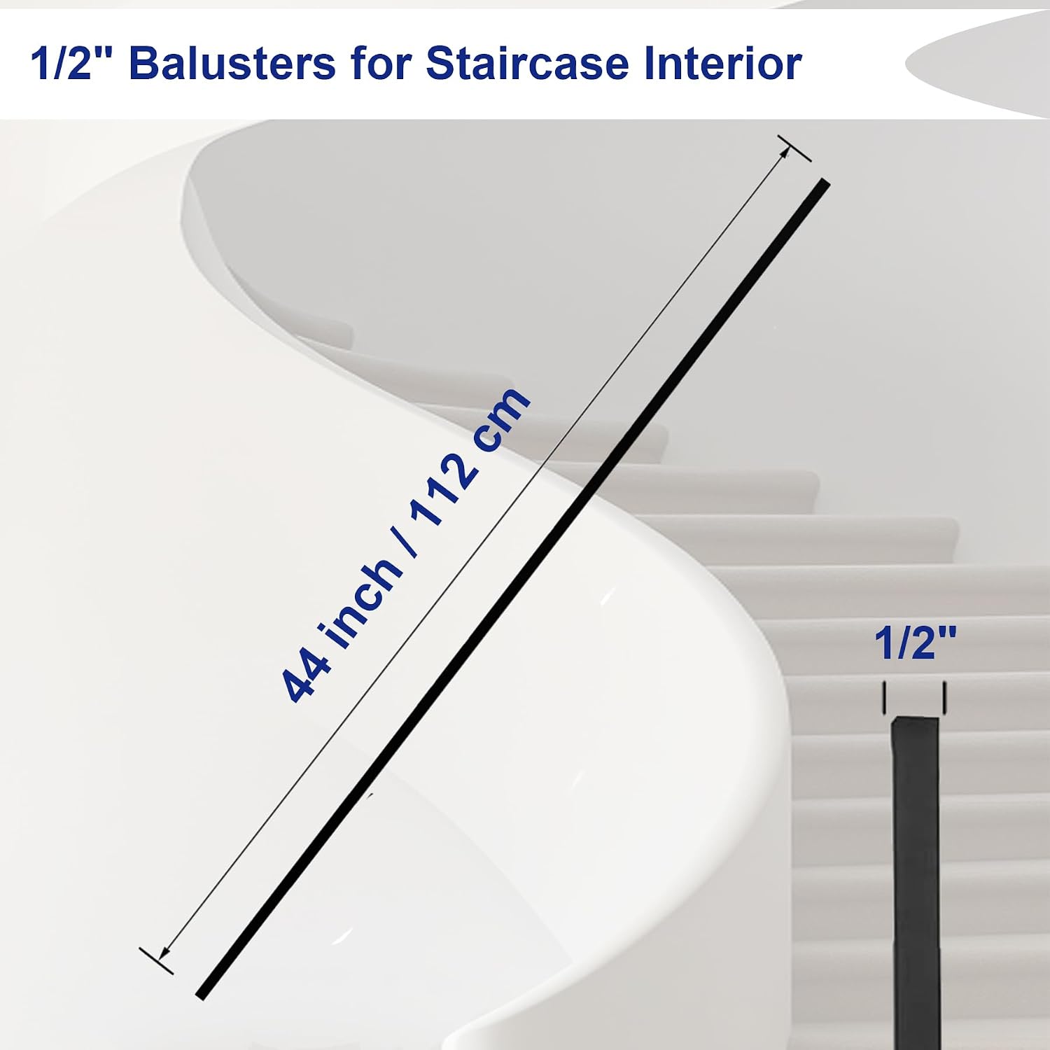 Detalle de Sidasu Iron Balusters 44-inch