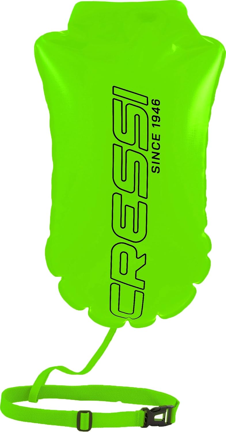 Thumbnail 6 de CRESSI Glide Swim Buoy - Boa di Segnalazione Gonfiabile, Visibilità Elevata e Tasche Stagne per Nuotatori e Triatleti