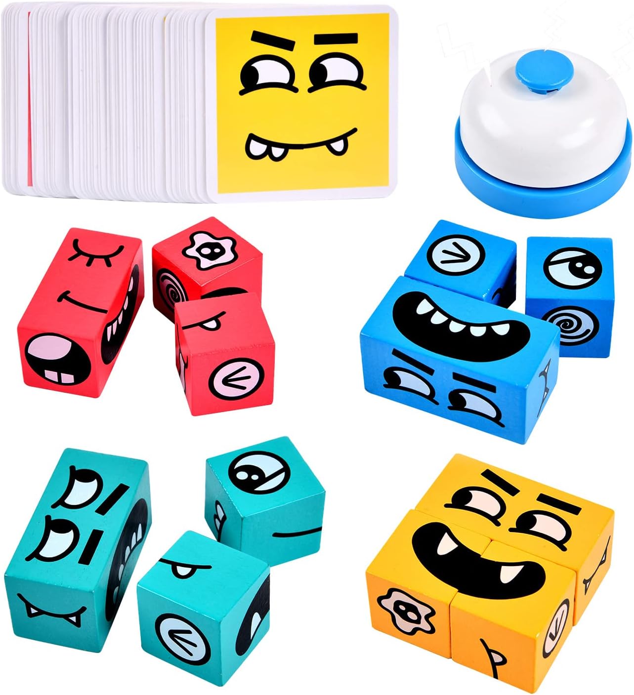 Thumbnail 6 de Wooden Face Changing Magic Cube Game