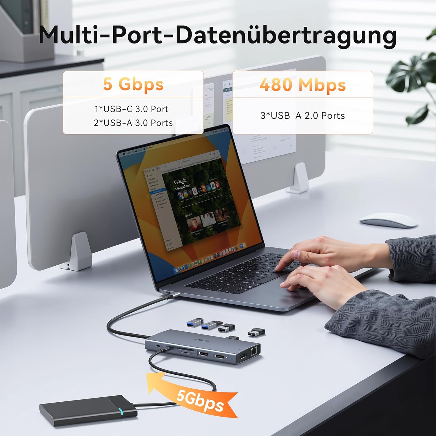 Thumbnail 5 de HODO Dockingstation 15-in-1