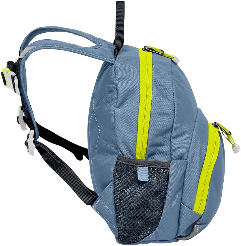 Detalle de Jack Wolfskin BUTTERCUP – bequemer Rucksack für Kinder ab 2 Jahren mit Reflektoren