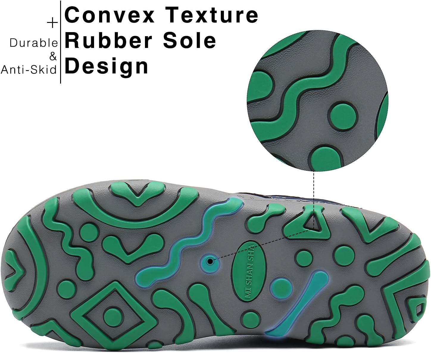 Thumbnail 5 de Mishansha Kids Hiking Boots for Toddler Boys & Girls — Water-Resistant, Anti-Collision, Non-Slip Outdoor Sneakers