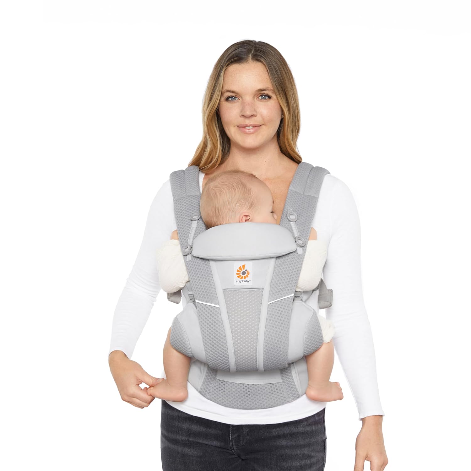 Thumbnail 1 de Ergobaby Omni Breeze Babytrage – 4 Positionen, Mesh-Atmungsaktiv, ergonomisch ab Geburt bis 20 kg