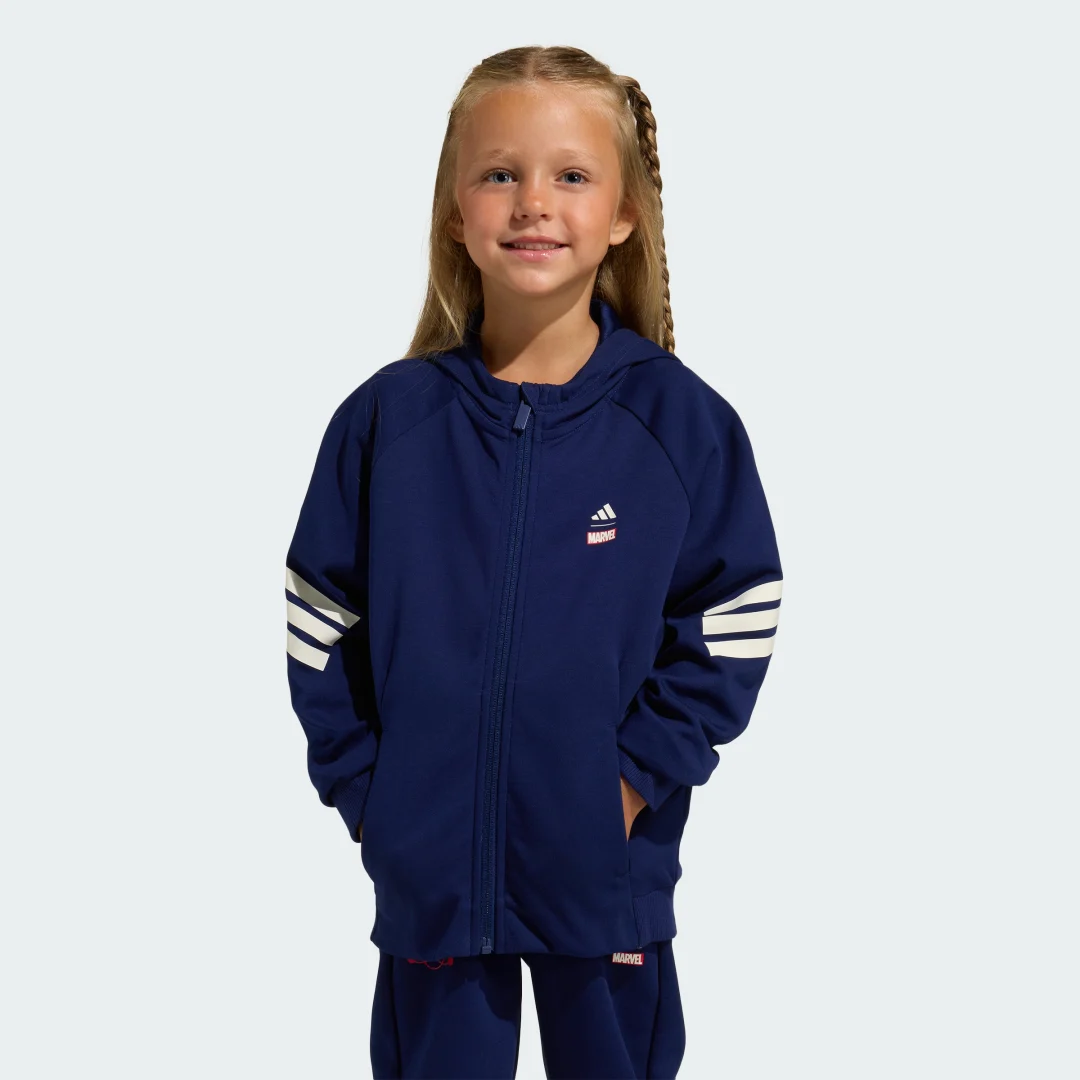 Thumbnail 2 de Chaqueta deportiva Adidas Marvel Spider-Man azul