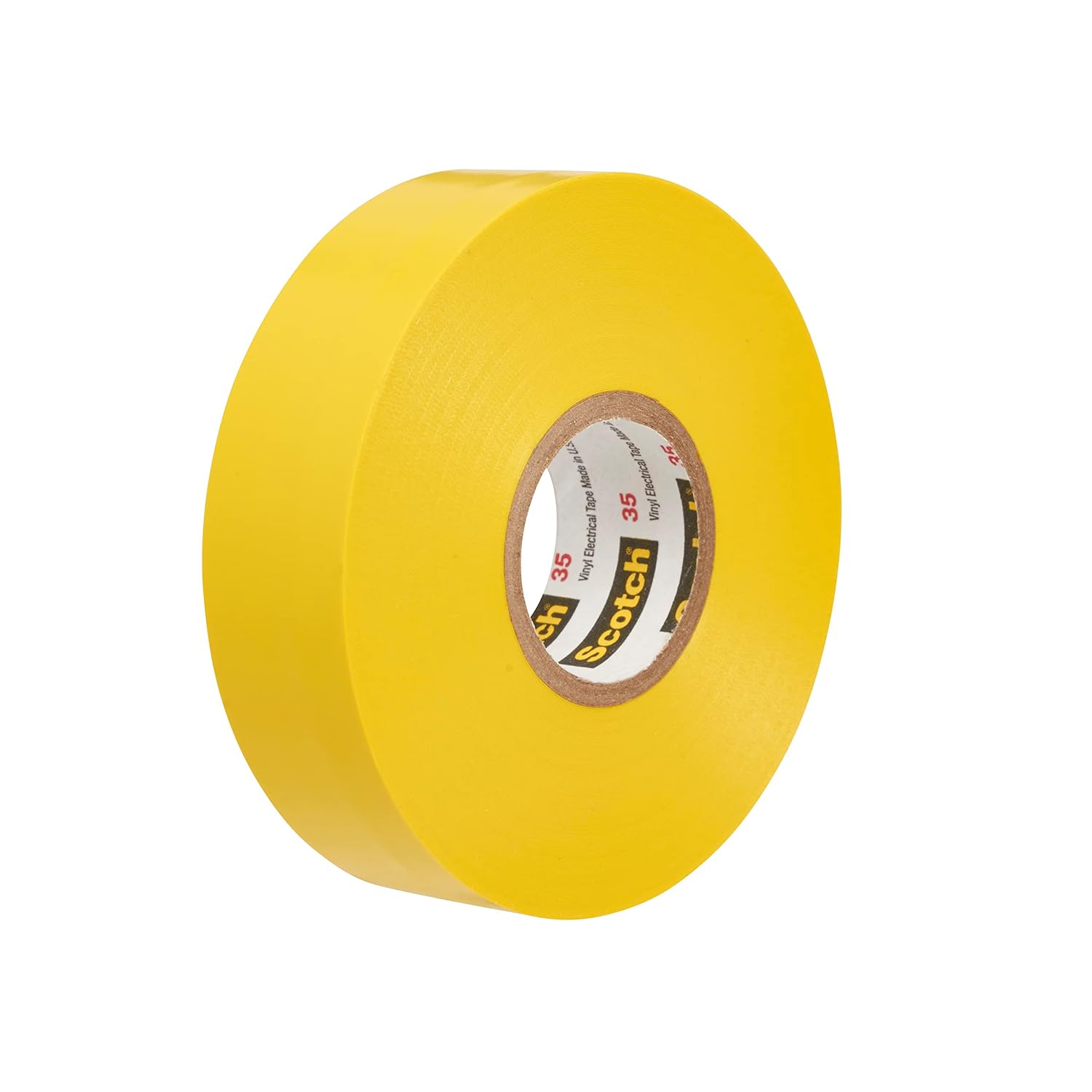 Detalle de Scotch 35-3/4X66FT-YL Vinyl Electrical Tape, Yellow, 19 mm x 20 m