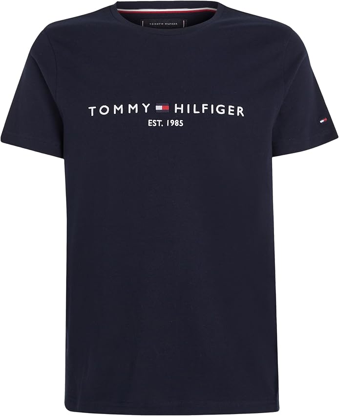 Thumbnail 4 de Tommy Hilfiger Camiseta Manga Corta Hombre Logo Azul ☀