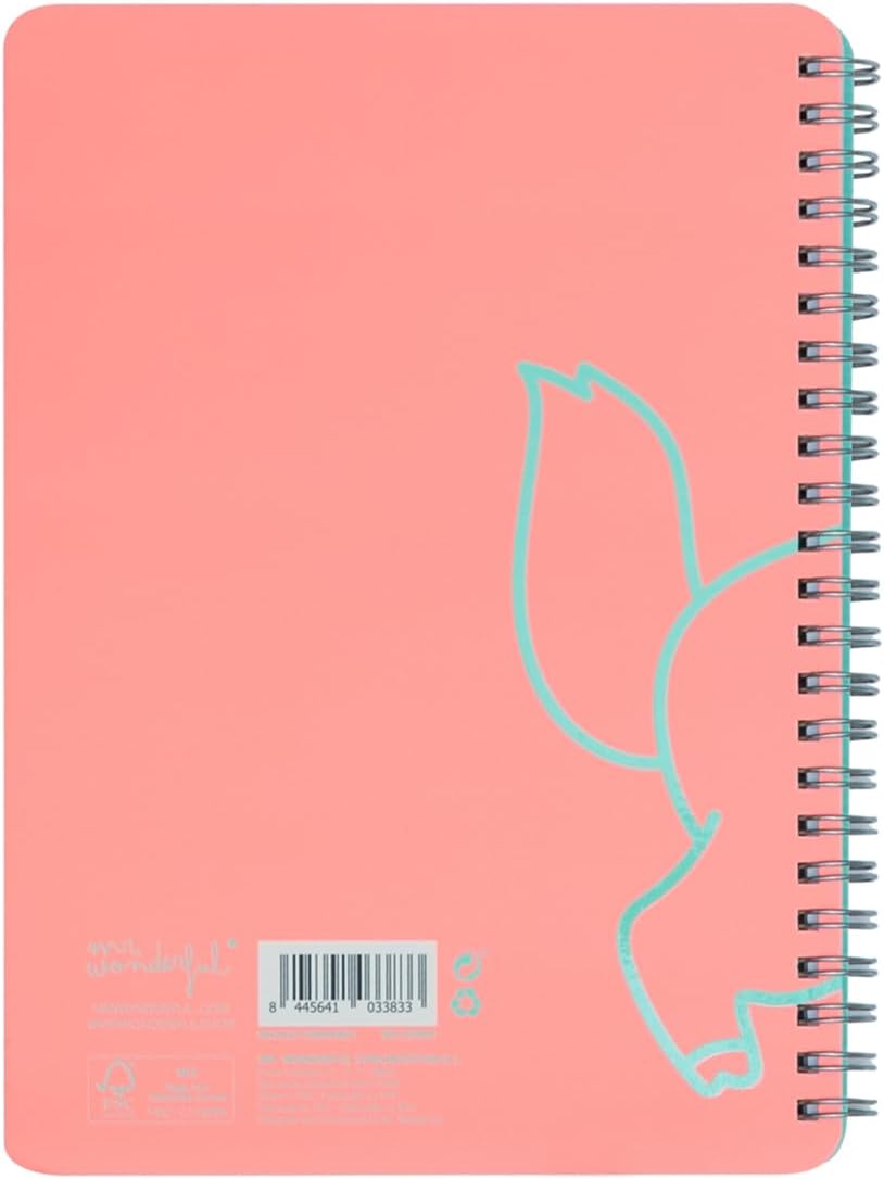 Thumbnail 3 de Mr. Wonderful - Cahier A5 licorne (You are fantastic) – pages quadrillées et couverture rigide
