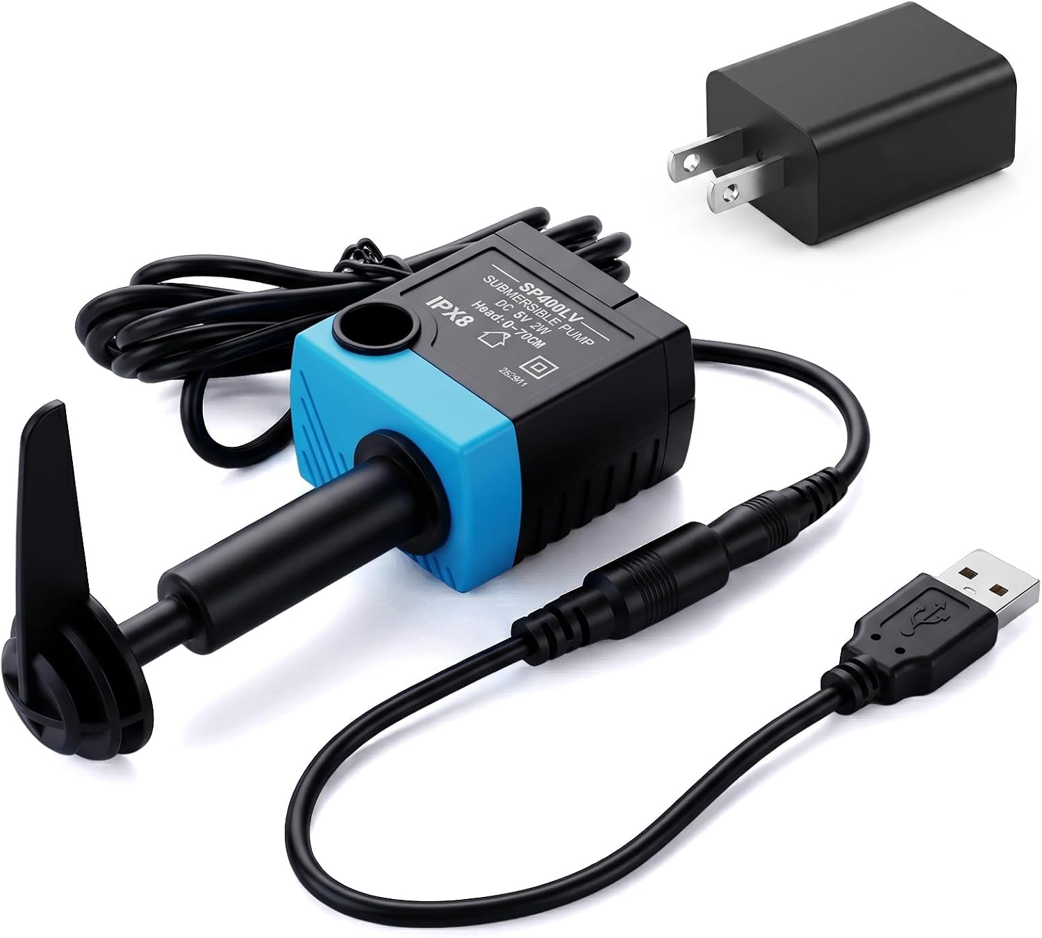Detalle de Waatoos Dog Fountain Replacement Pump SP-400LV
