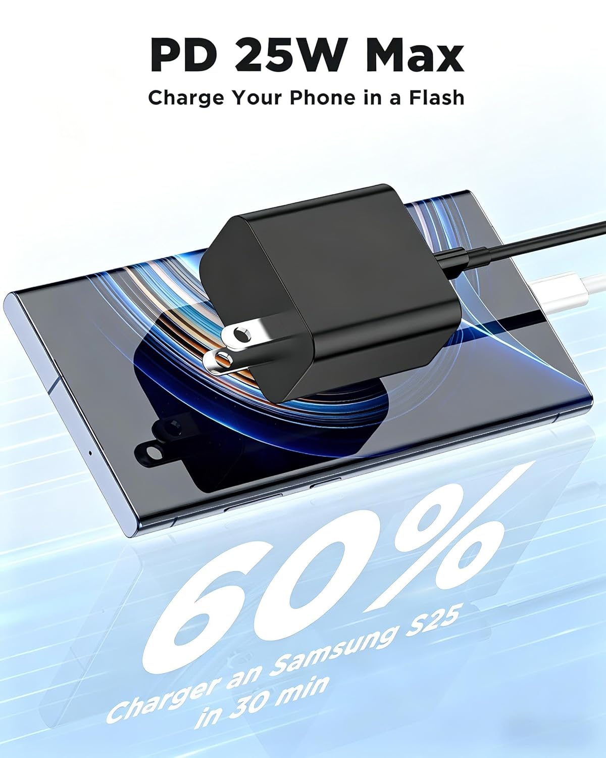 Thumbnail 4 de Samsung 45W USB C Fast Charger 3 Pack 10ft