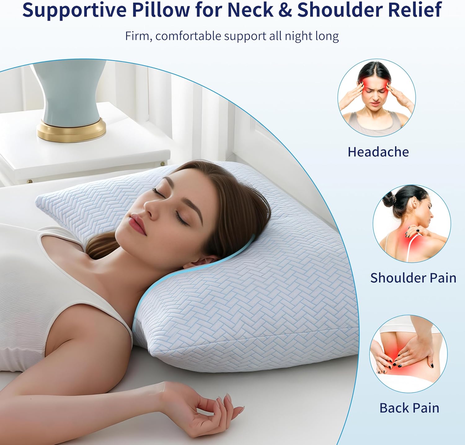 Detalle 2 de DOWNCOOL Cooling Pillows, Queen Size