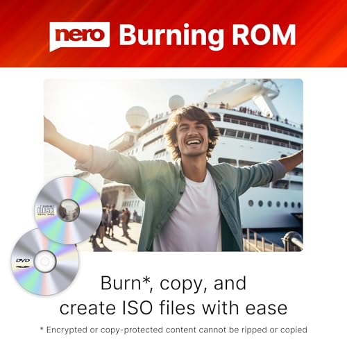 Detalle 2 de Nero Burning ROM 2026 for Windows — Burn, Copy, Rip & Create ISO with Lifetime License (1 PC)
