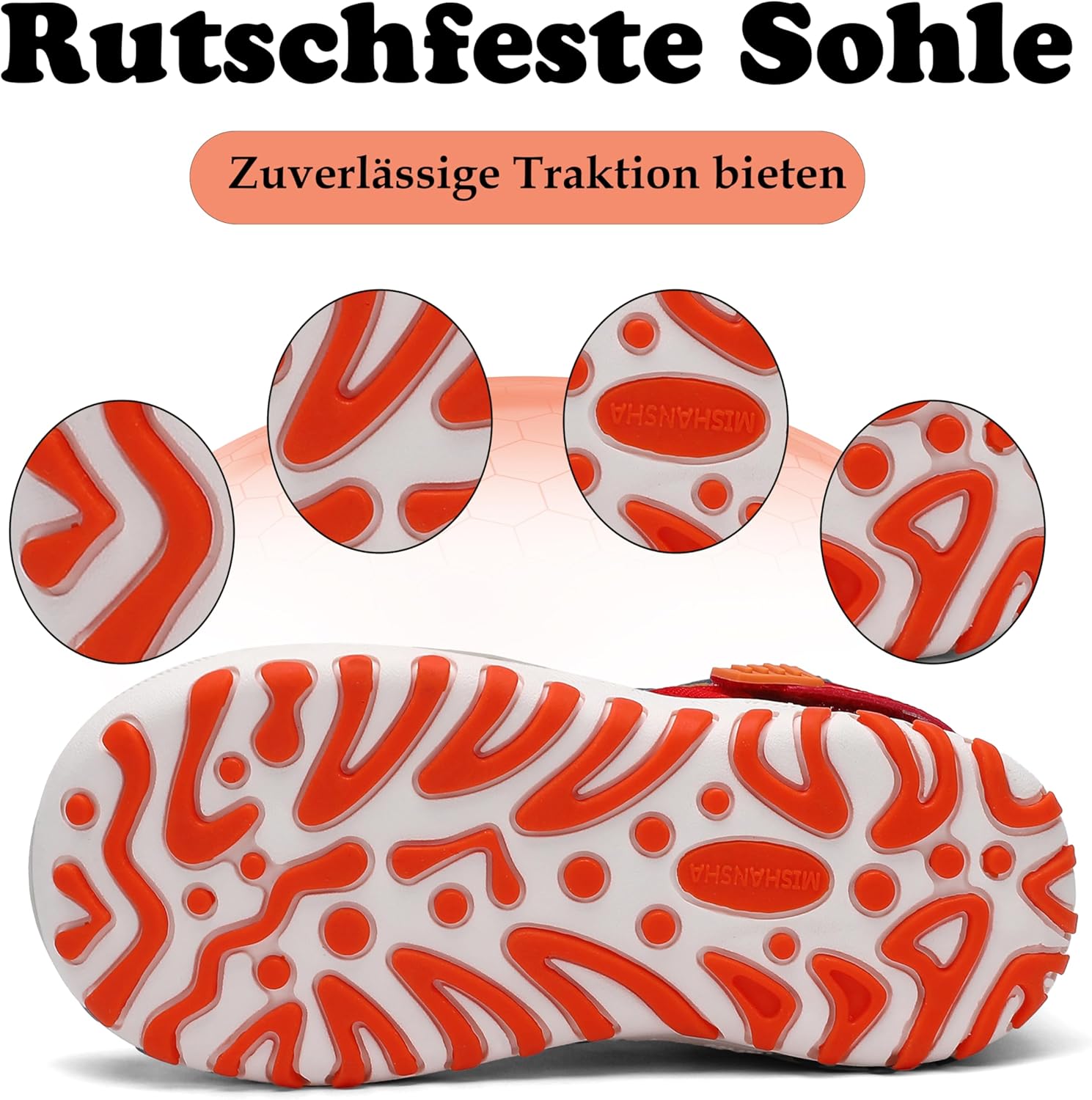 Thumbnail 3 de Mishansha Geschlossene Sandalen Mädchen Sommer – gepolstert, atmungsaktiv und sicher