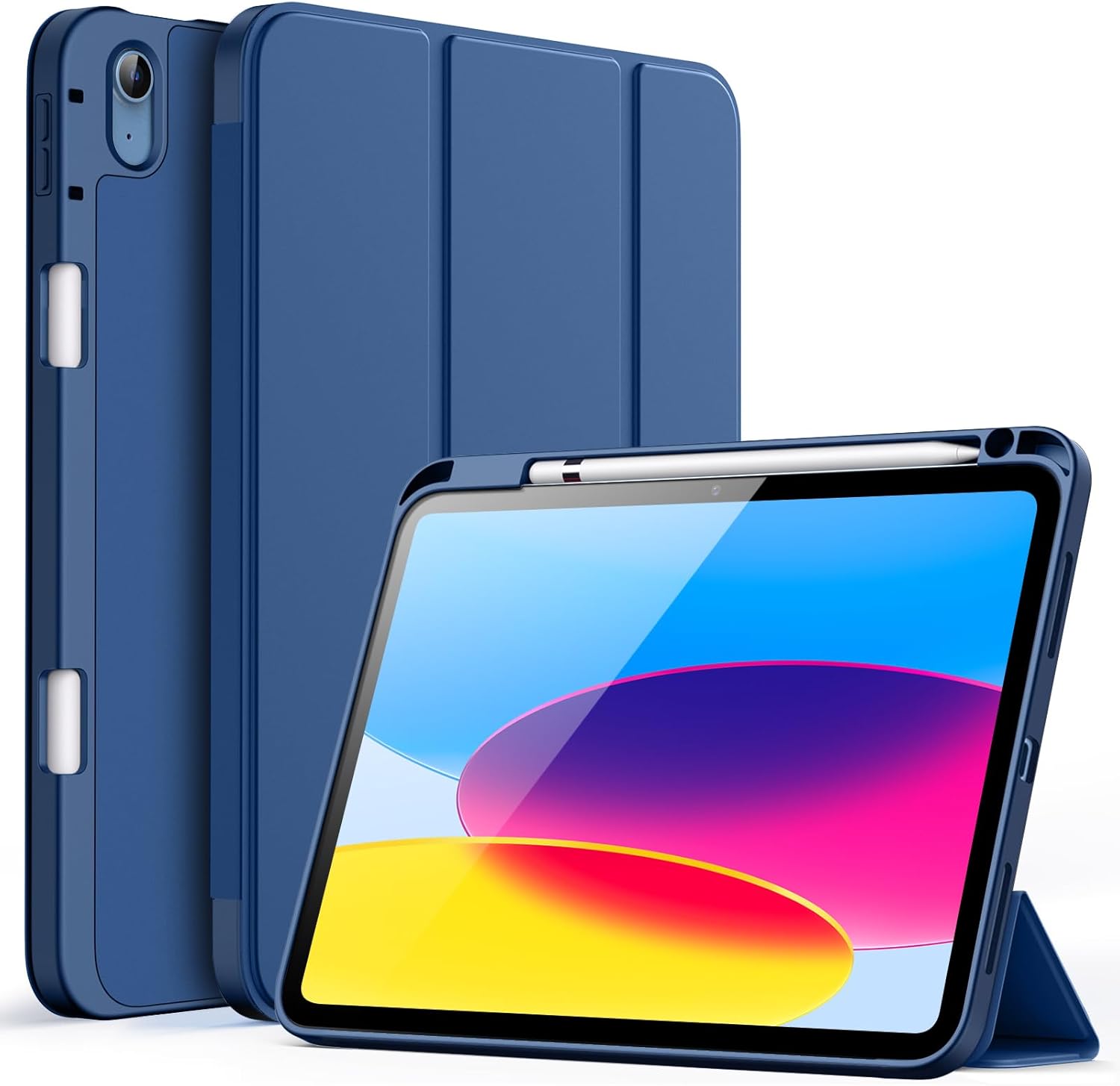 Detalle de JETech iPad Case A16 Navy