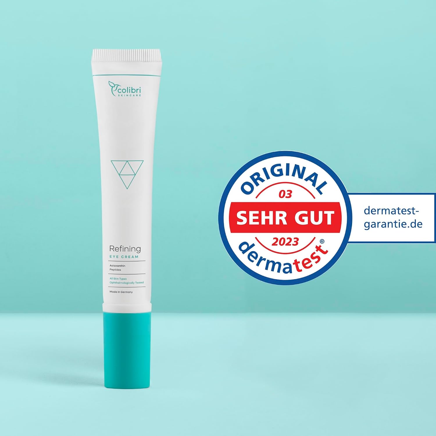 Detalle 1 de colibri skincare Refining Eye Cream 20ml Augencreme gegen Falten und Augenringe