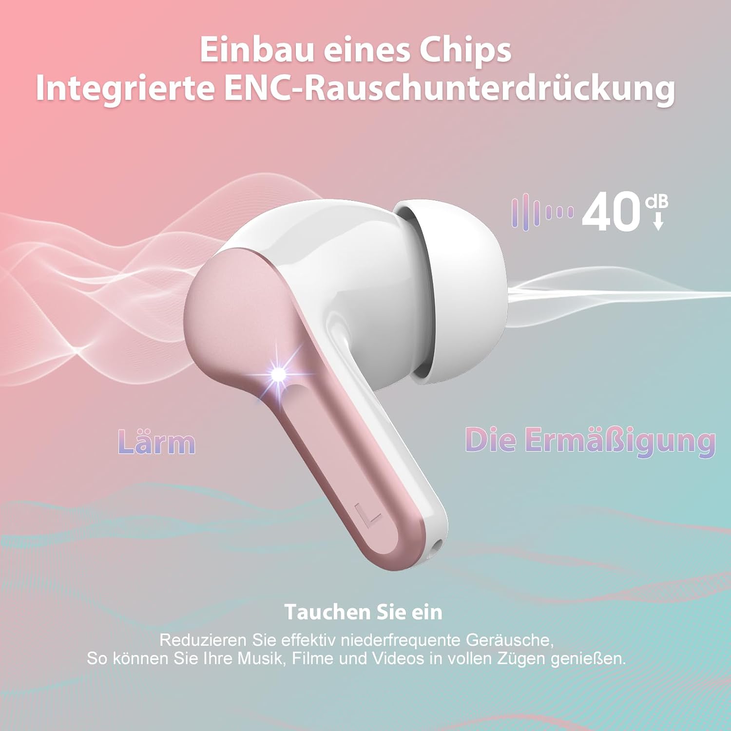 Thumbnail 4 de Bluetooth Kopfhörer In Ear 40H Spielzeit