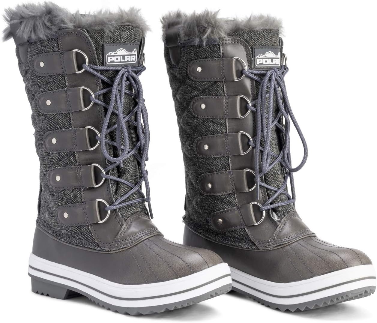 Thumbnail 6 de Polar Femmes Matelassée Grand Neige Botte Imperméable