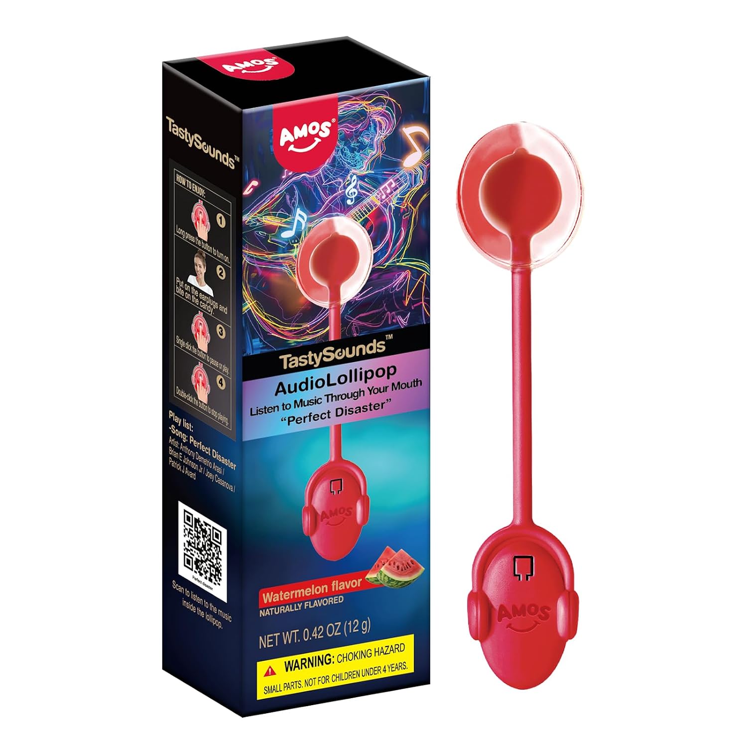 Detalle de AMOS Lutscher Audio Lollies 1x