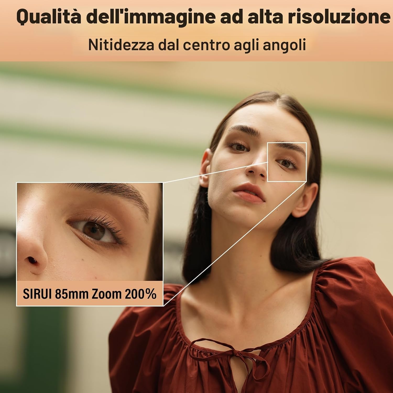 Thumbnail 2 de SIRUI Aurora 85mm F1.4 – Obiettivo Full Frame AF per Ritratto con Leica L-Mount, leggero e nitido