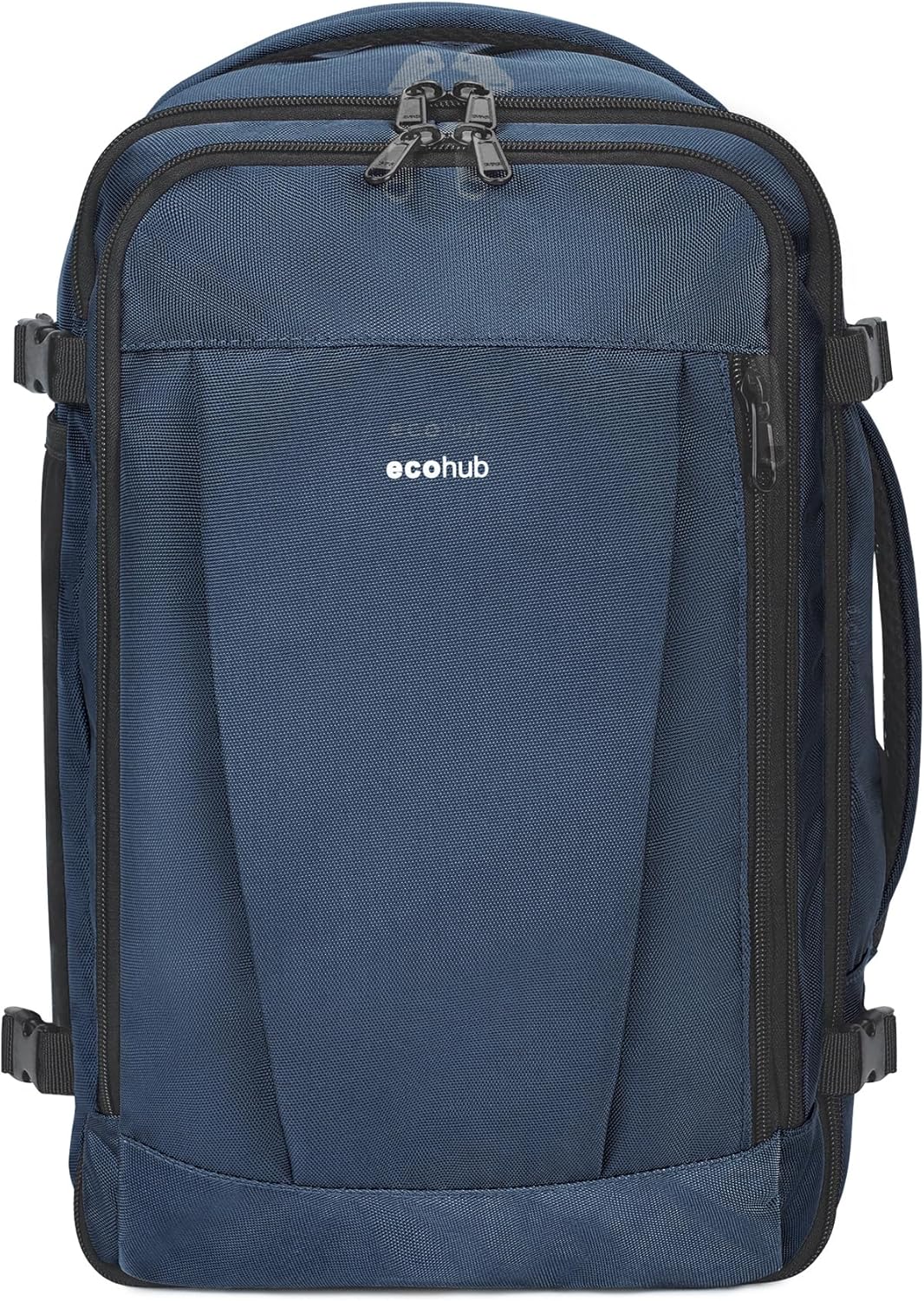 Detalle de ECOHUB Zaino Ryanair 40x20x25 da Viaggio 20 L – Borsa Aereo Ecologica in PET Riciclato