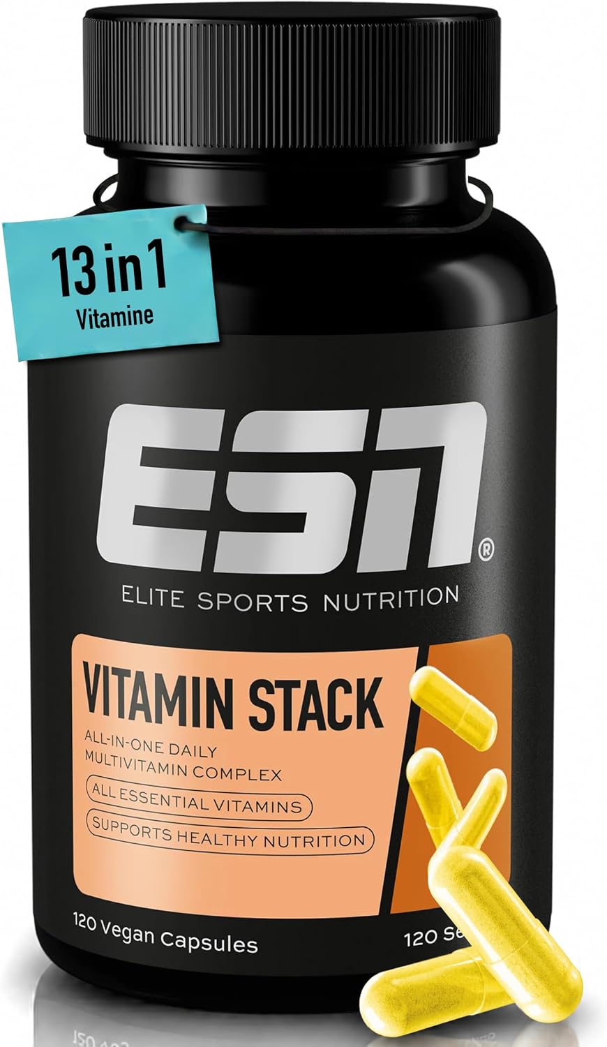 Detalle de ESN Vitamin Stack Multivitamin 120 Kapseln
