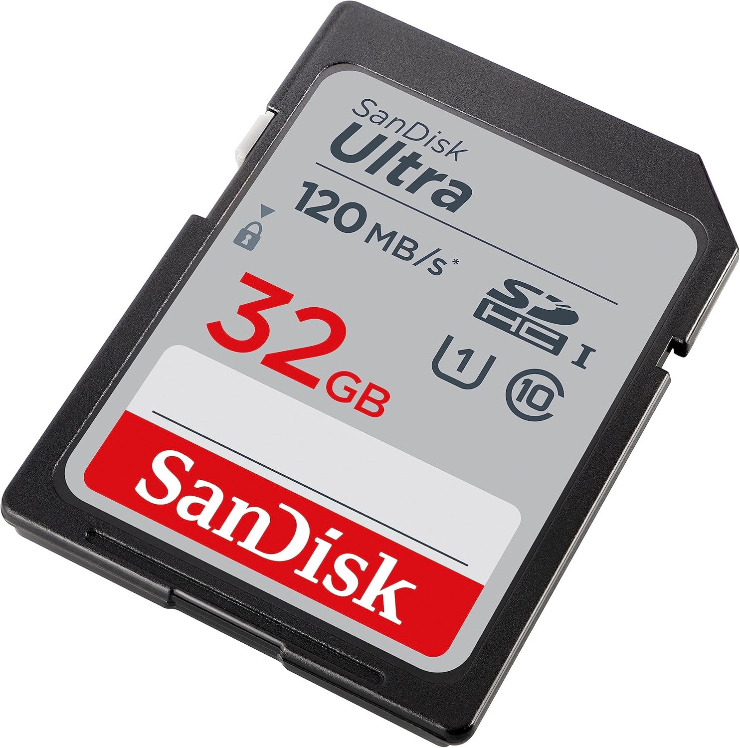 Thumbnail 1 de Carte mémoire SanDisk Ultra SDHC 32 Go UHS-I, Class 10, V10 (jusqu’à 120 Mo/s) – Pack de 3