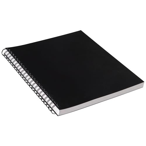 Detalle 2 de UCreate Poly Cover Sketch Book, Heavyweight, 9" x 12", Black, 75 Sheets