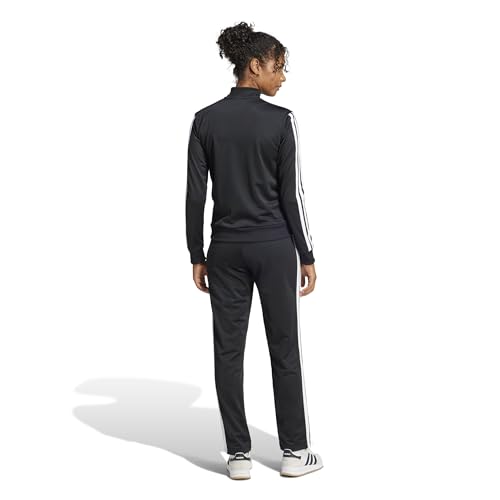 Detalle 2 de adidas Donna Essentials 3-Stripes Track Suit nera, taglia L