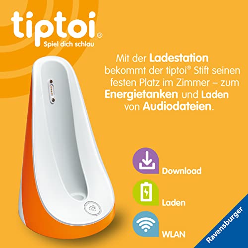 Detalle de Ravensburger tiptoi Ladestation 00111 – Lade- und Speicherlösung für den tiptoi Stift der 4. Generation