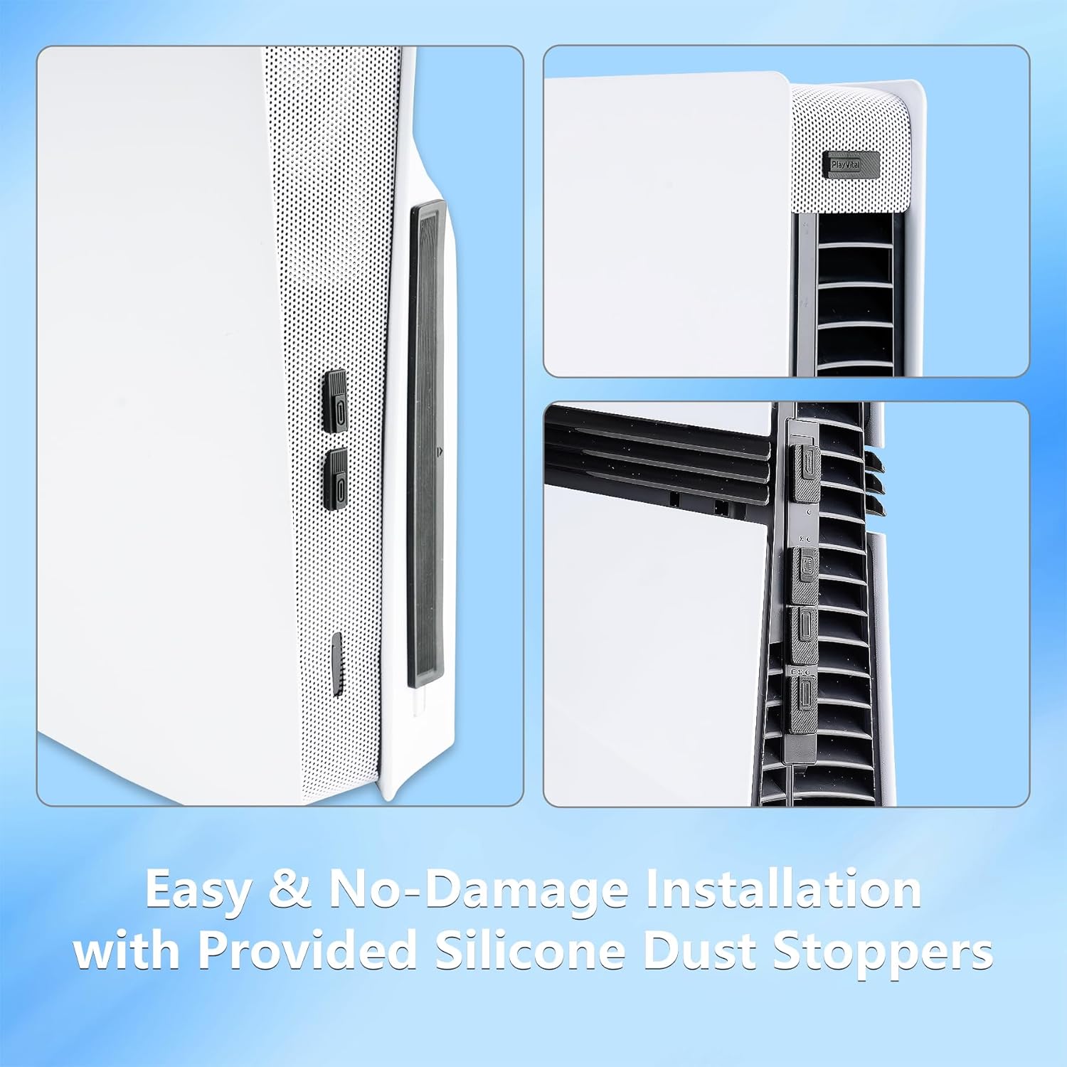 Thumbnail 4 de playvital Dust Filter & Silicone Plug for PS5 Pro