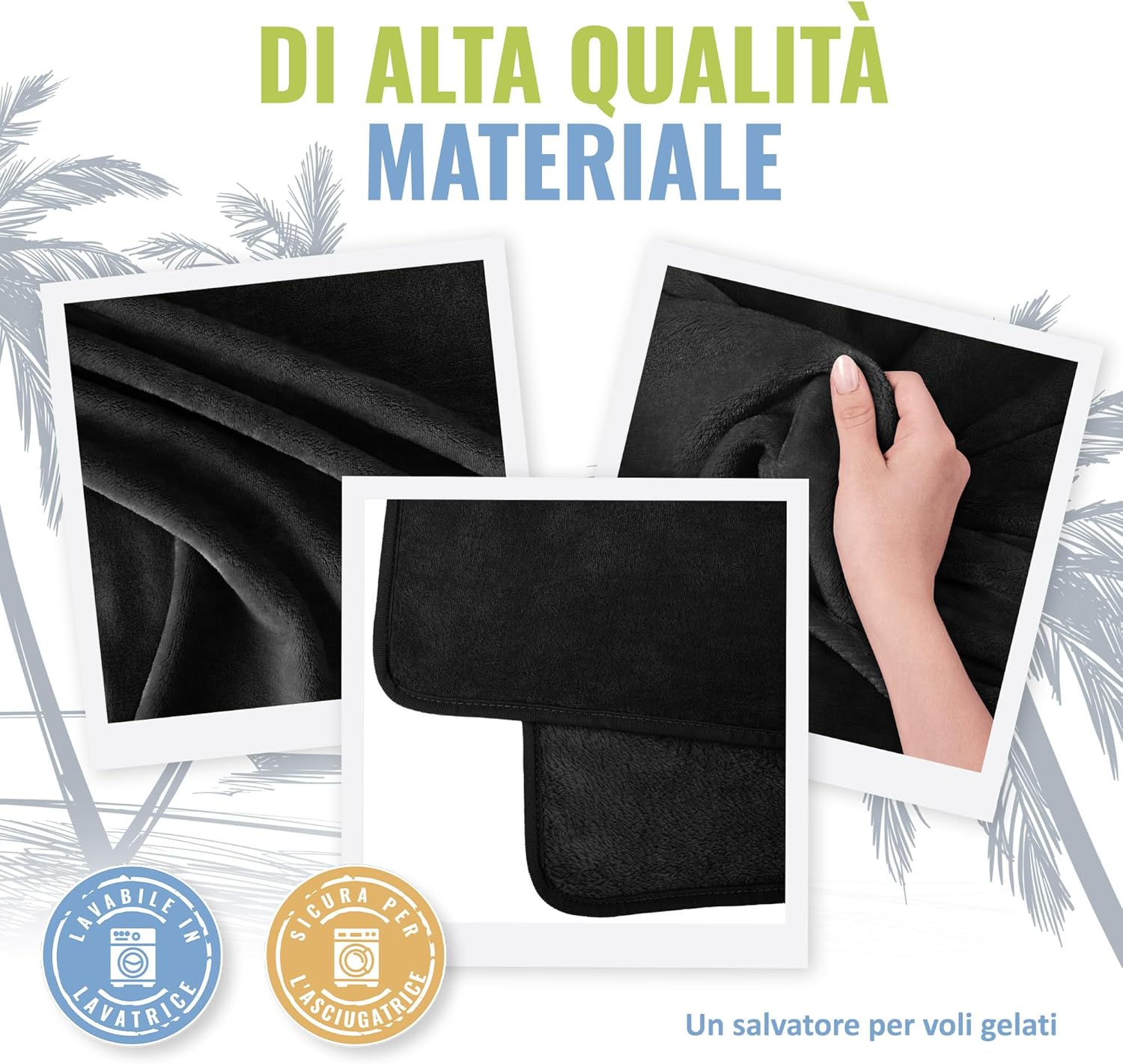 Detalle de BOACAY Coperta da Viaggio Morbida e Calda 100x160 cm: 2-in-1 Cuscino e Coperta per Aereo e Auto