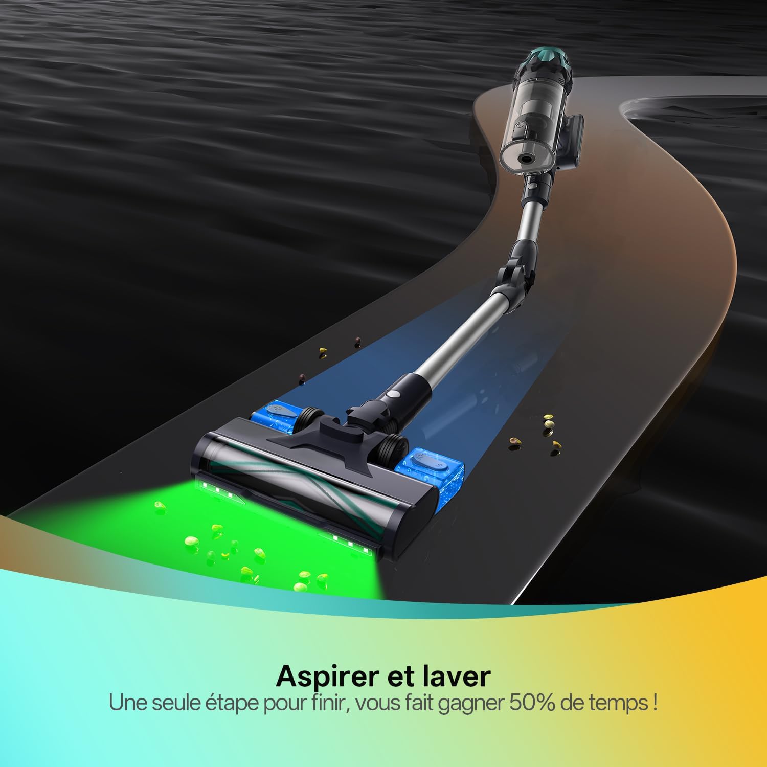 Thumbnail 3 de Vexilar V15 Max aspirateur balai sans fil 2-en-1 aspiration et lavage, 65 kPa, 60 min