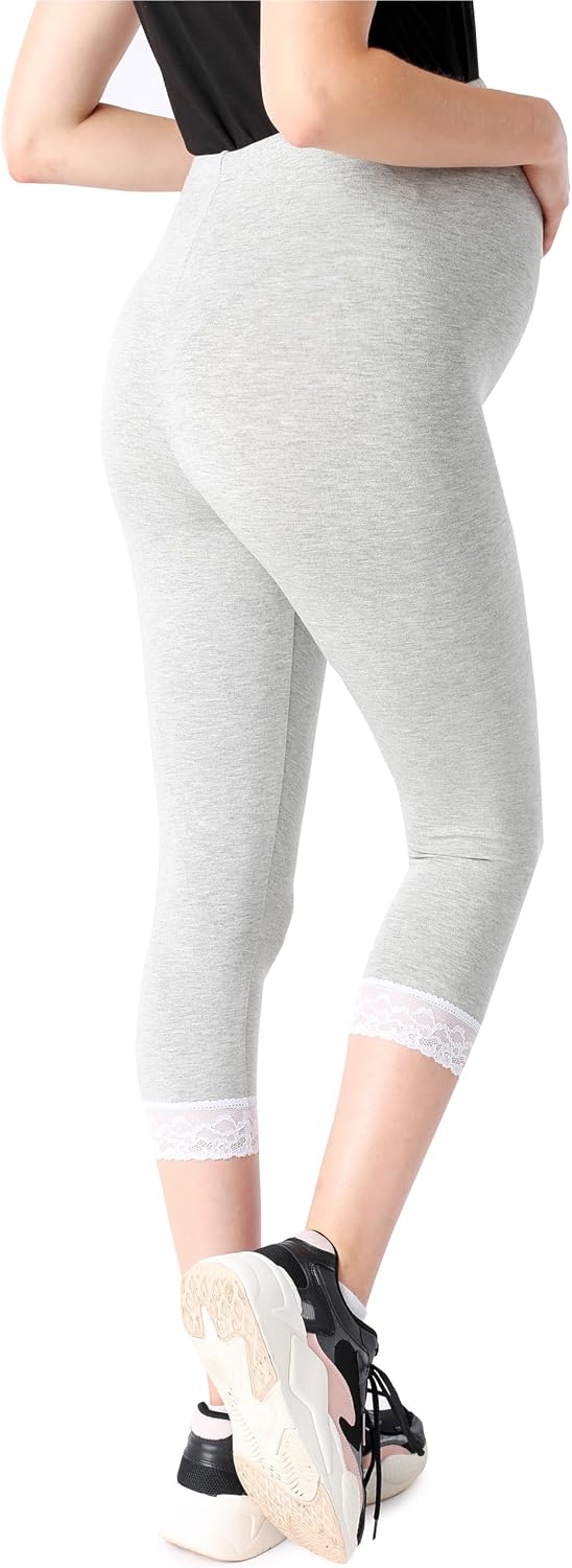 Detalle 2 de Be Mammy BE20-161 Leggings premaman 3/4