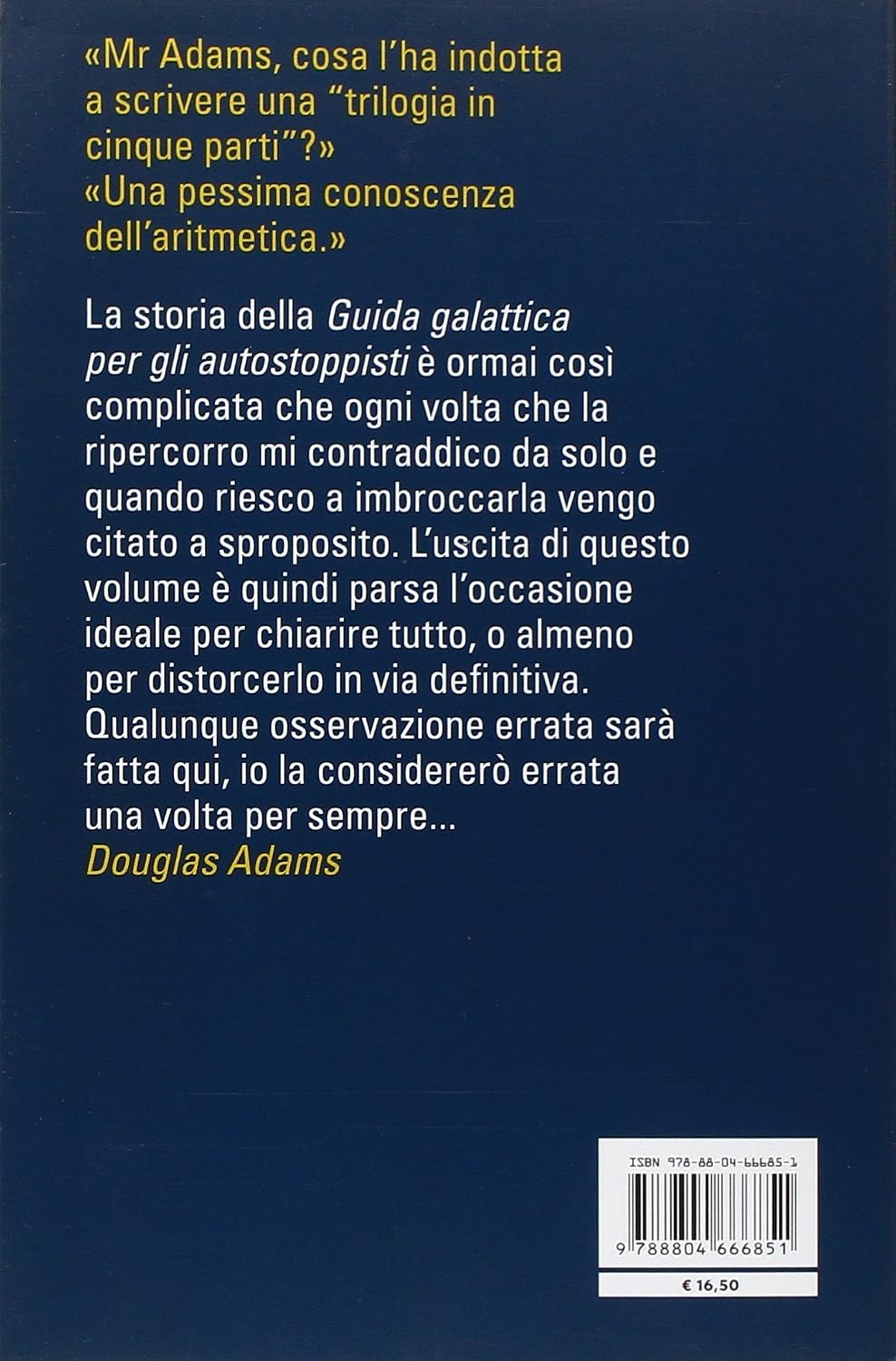 Detalle 2 de Guida galattica per gli autostoppisti. Il ciclo completo – italiensk bokutgåva