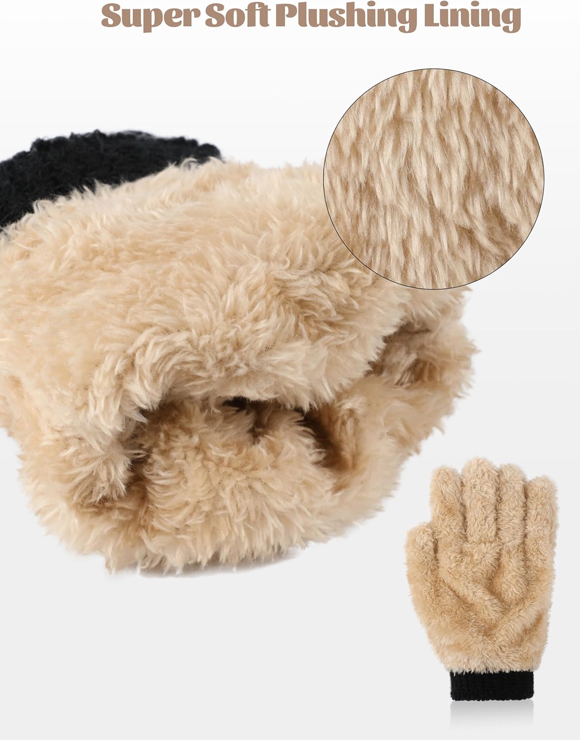 Detalle de Glooarm 2 Pairs Kids Gloves 4-12