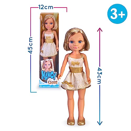 Detalle 2 de Famosa Nancy Gold Exclusiva muñeca rubia 3+ años