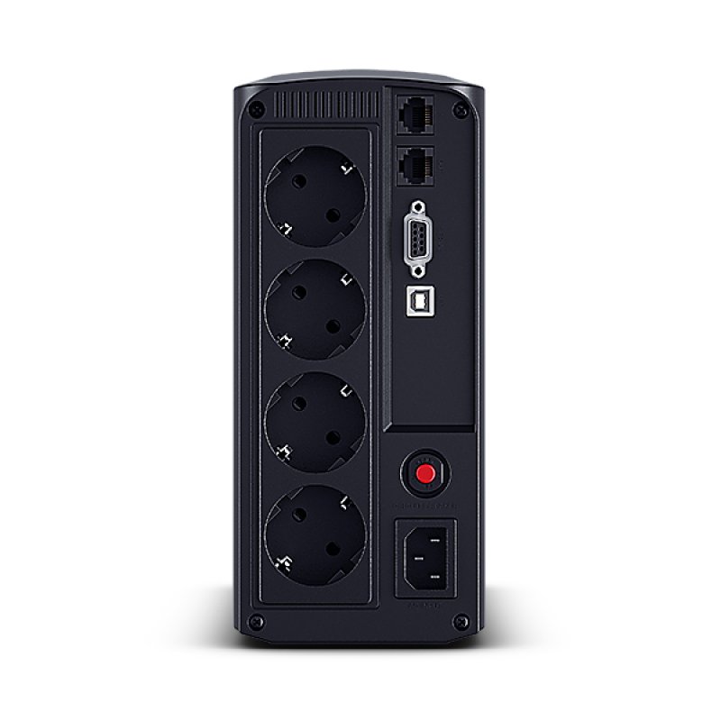 Detalle 2 de CyberPower VP700ELCD: SAI/UPS de 700VA para oficina y hogar con AVR y LCD