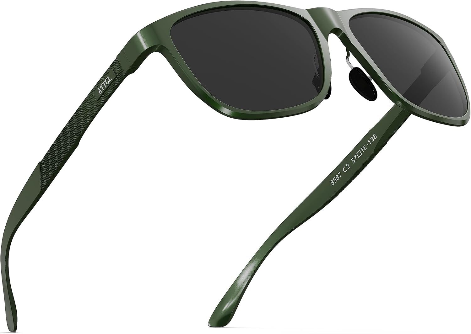 Detalle de ATTCL Herren-Sonnenbrille polarisiert für Autofahren mit UV400-Schutz, leichter AL-MG Rahmen & verspiegelter Scheibe