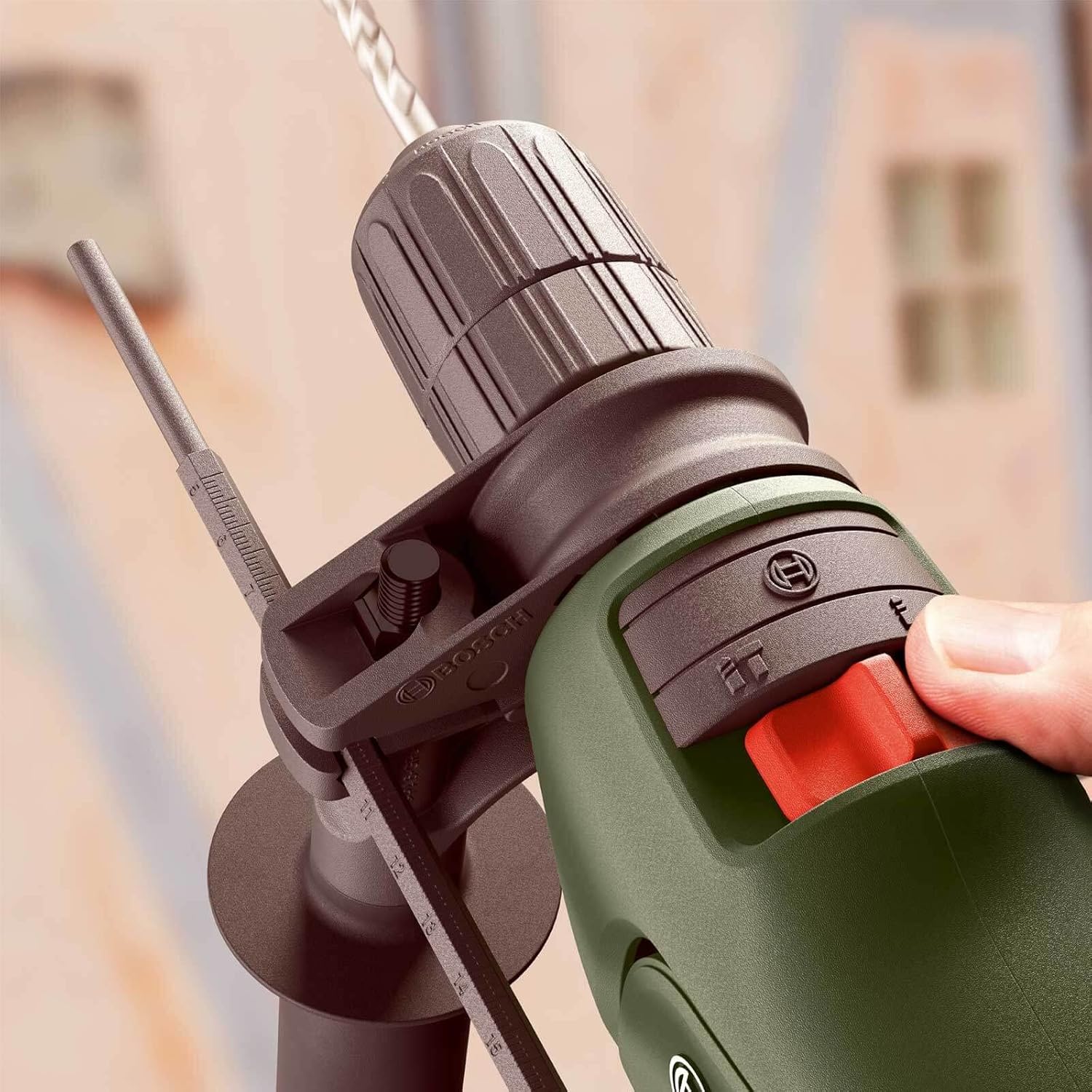 Thumbnail 4 de Bosch EasyImpact 600 Electric Combi Drill (600 W) with Carrying Case