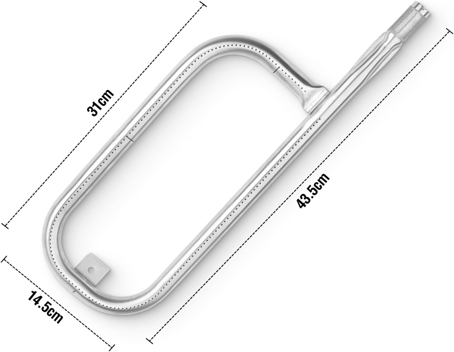 Detalle 2 de Weber Q100 Brenner 43,2 cm Edelstahl